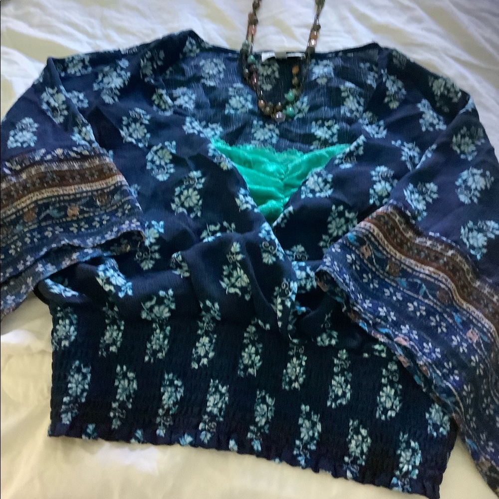 Boho cropped Top